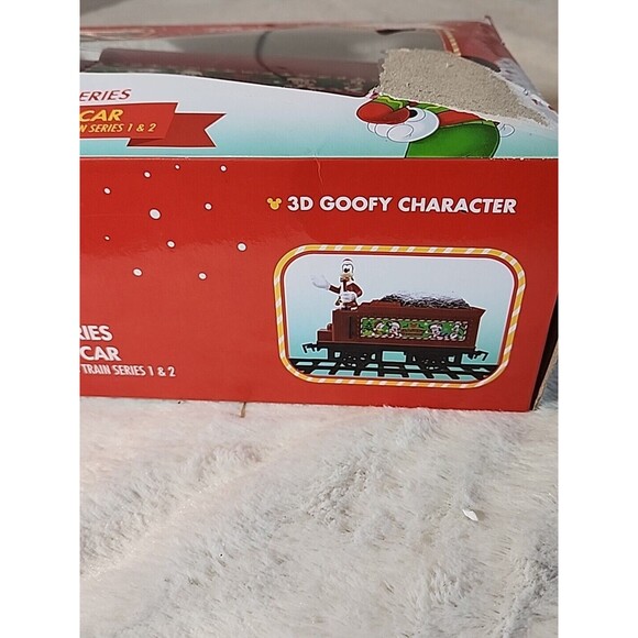 Disney Train Goofy Coal Car #1 Mickey Holiday Express NO TRACK 3D in Box Toy‎ - Picture 14 of 15